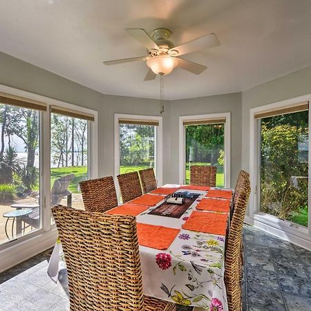 Bayfront Blounts Creek Home Private Beach And Dock! Whichard Beach エクステリア 写真