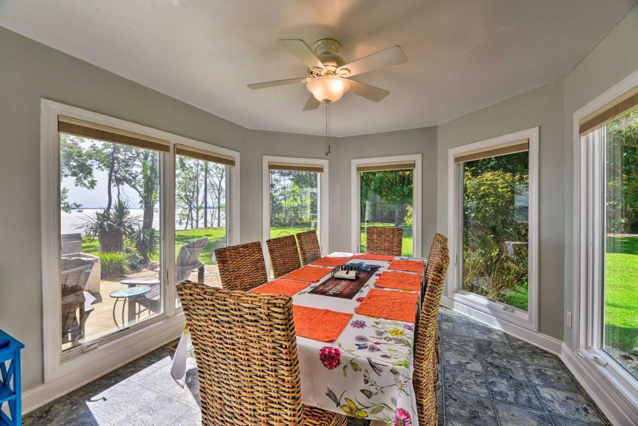 Bayfront Blounts Creek Home Private Beach And Dock! Whichard Beach エクステリア 写真